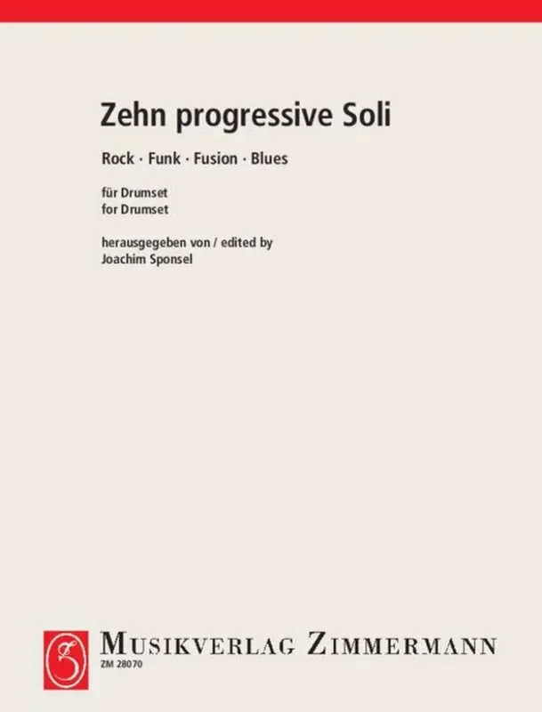 10 Progressive Soli Schlagzeug