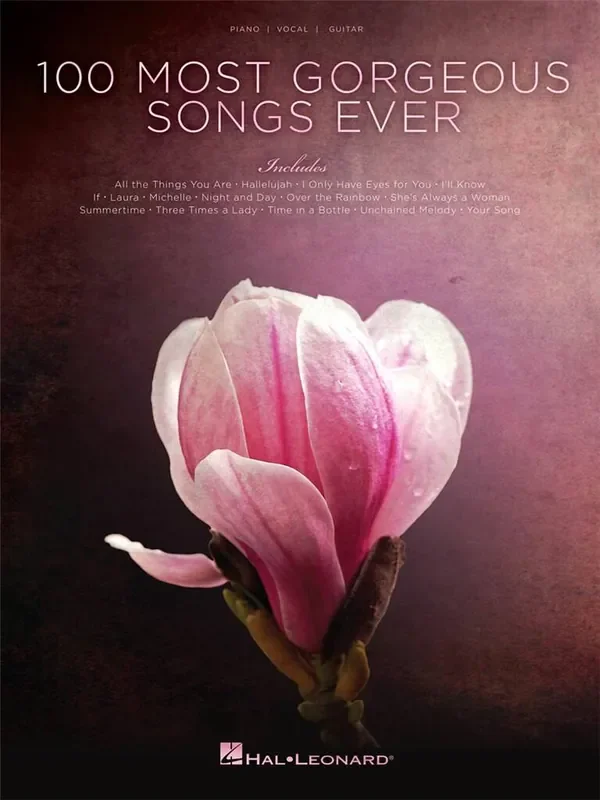 100 Most Gorgeous Songs Ever Klavier, Gesang, Gitarre (Songbooks)