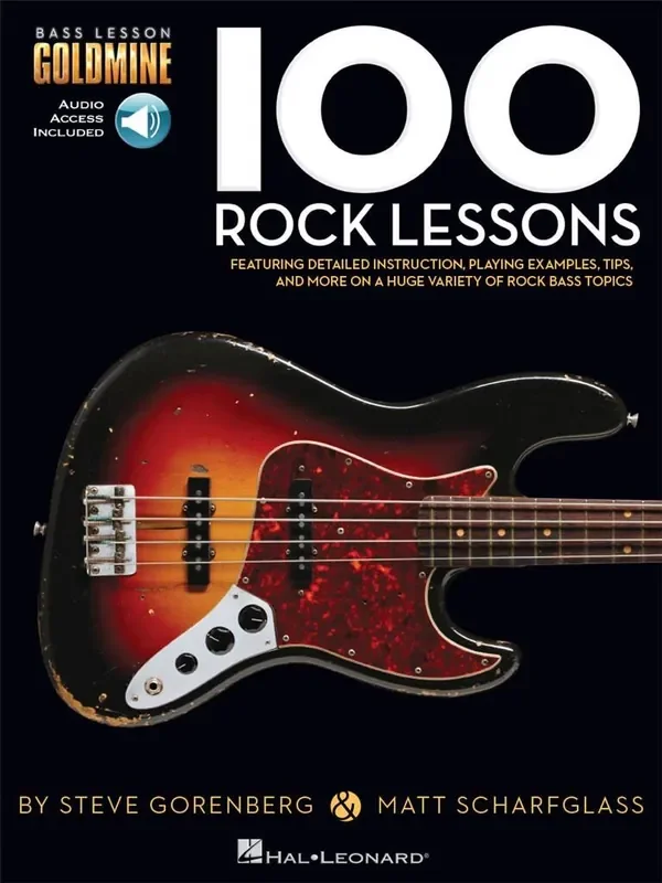100 Rock Lessons Bassgitarre Solo