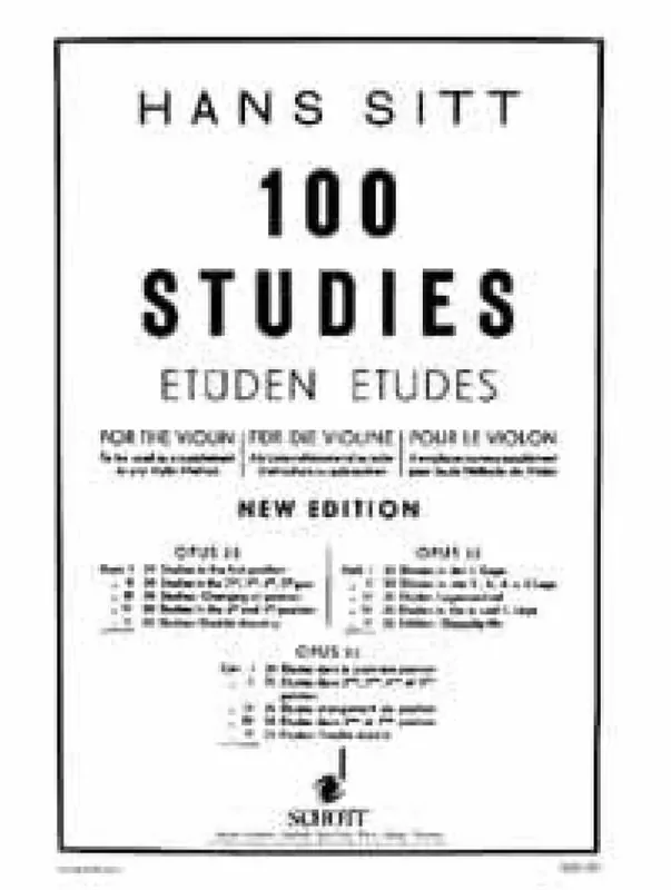 100 Studies – Etüden – Études Opus 32 Vol. 5