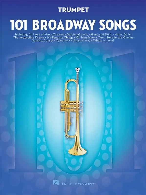 101 Broadway Songs for Trumpet Trompete Solo