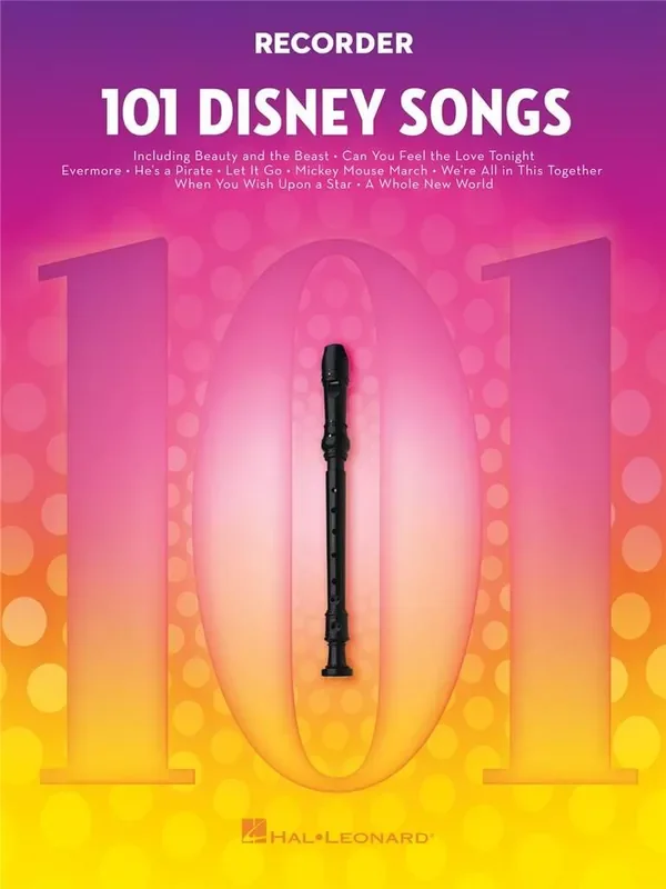 101 Disney Songs Blockflöte