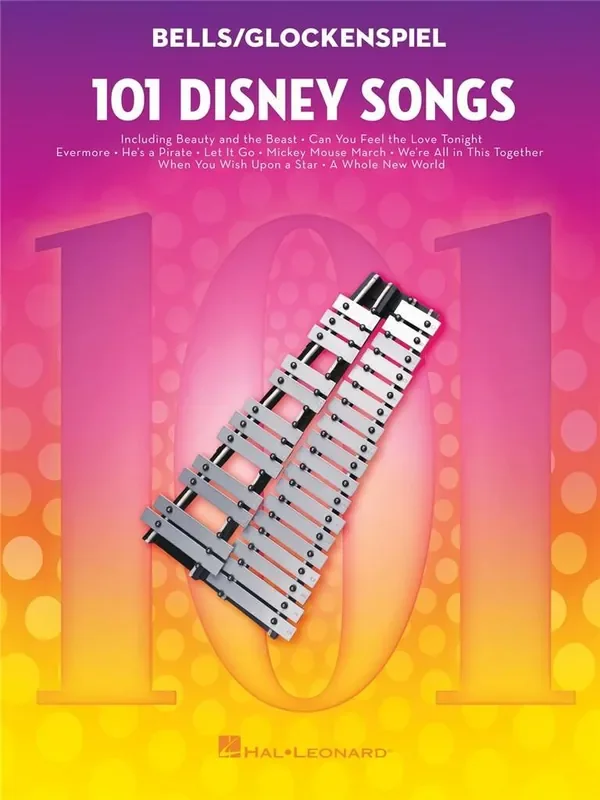 101 Disney Songs Handglocken oder Hand Chimes