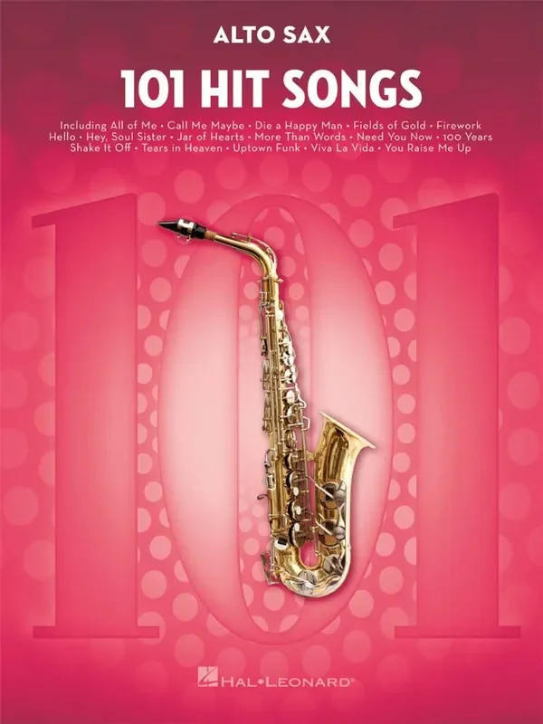 101 Hit Songs Altsaxophon