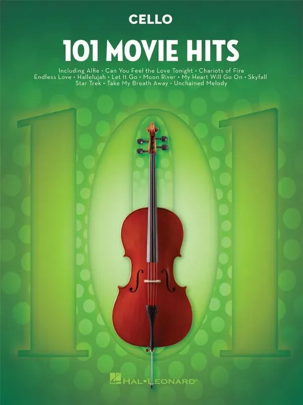 101 Movie Hits for Cello Cello Solo