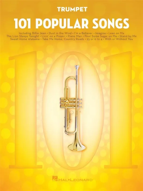 101 Popular Songs Trompete Solo