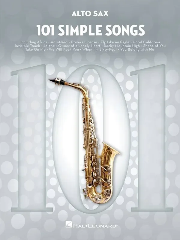 101 Simple Songs Altsaxophon