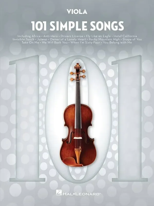 101 Simple Songs Viola Solo