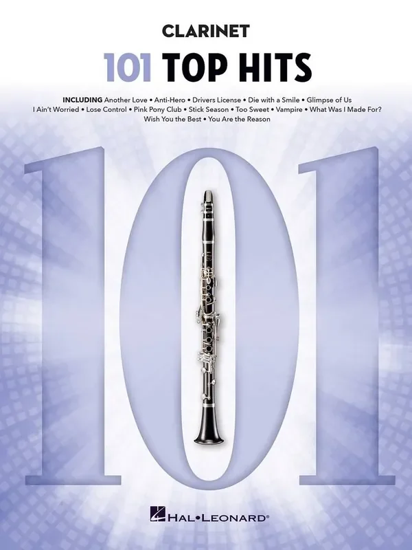 101 Top Hits for Clarinet Klarinette Solo