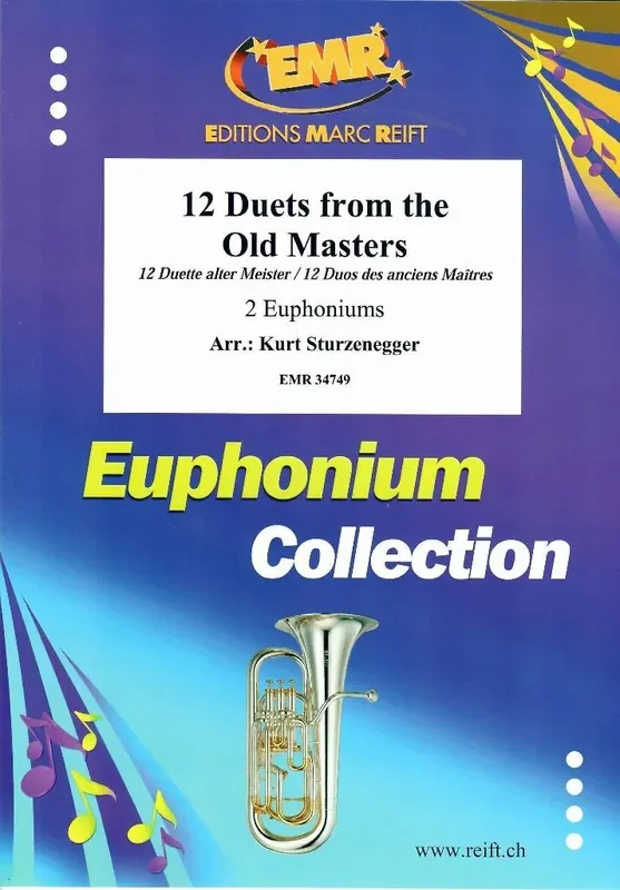 12 Duets from The Old Masters (Arr. Kurt Sturzenegger) Bariton oder Euphonium Solo