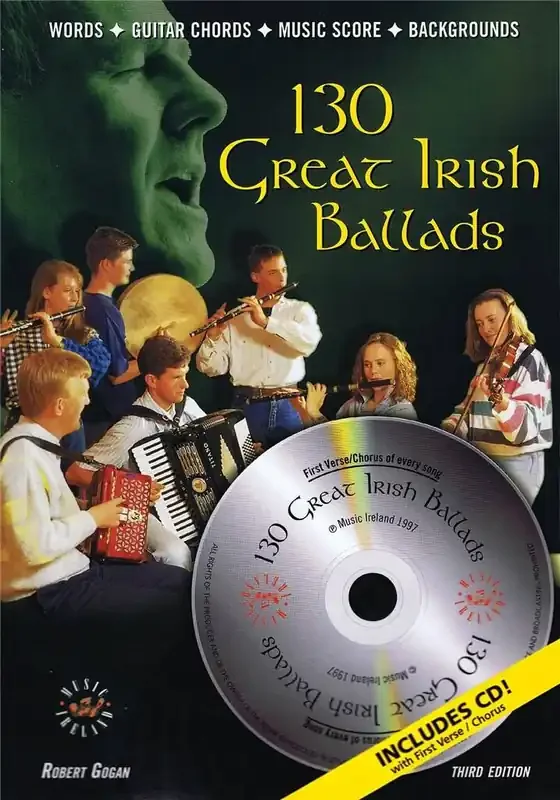 130 Great Irish Ballads Melodie, Text, Akkorde