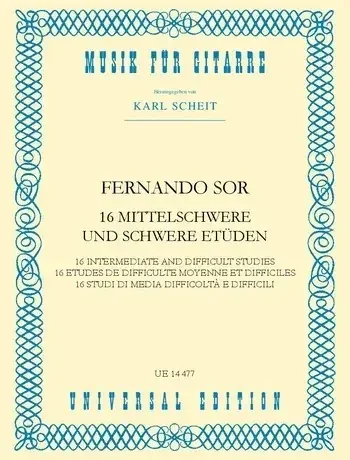 16 mittelschwere und schwere Etüden aus op.6, 29, 31
