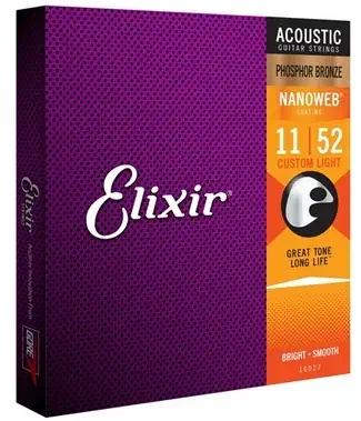 16027 ELIXIR Saitensatz für Westerngitarre Phosphor Bronze