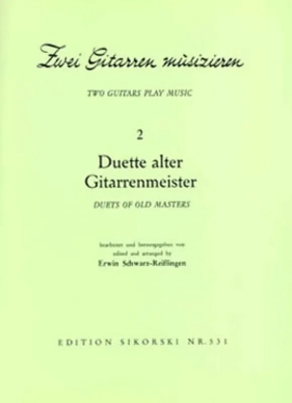 2 Gitarren musizieren Gitarre Duett
