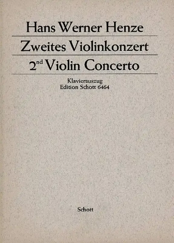 2. Violinkonzert Kammerensemble