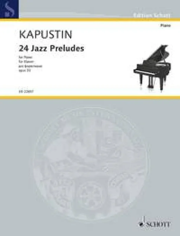 24 Jazz Preludes op. 53 Klavier Solo