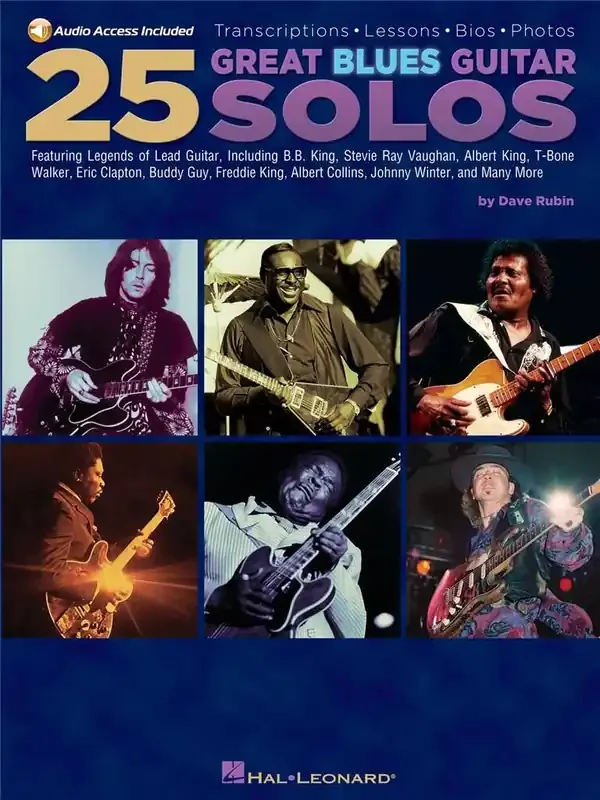 25 Great Blues Guitar Solos Gitarre Solo