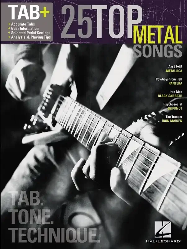 25 Top Metal Songs – Tab. Tone. Technique. Gitarre Solo