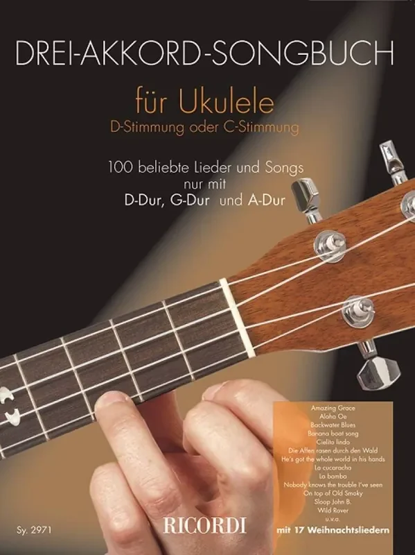 3 Akkord Songbuch Ukulele Solo
