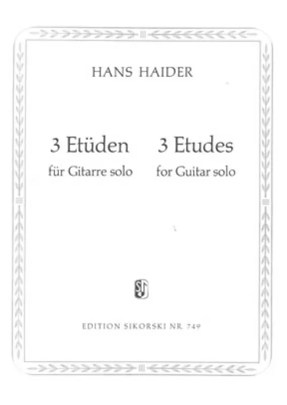 3 Etüden