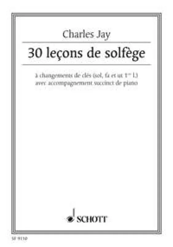 30 leçons de solfège