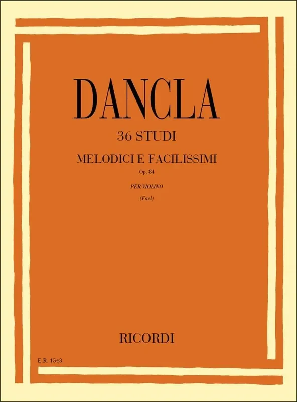 36 Studi melodici e facilissimi Op. 84