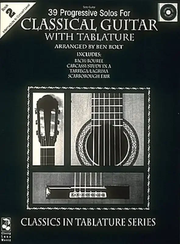 39 Progressive Solos for Classical Guitar Gitarre Solo
