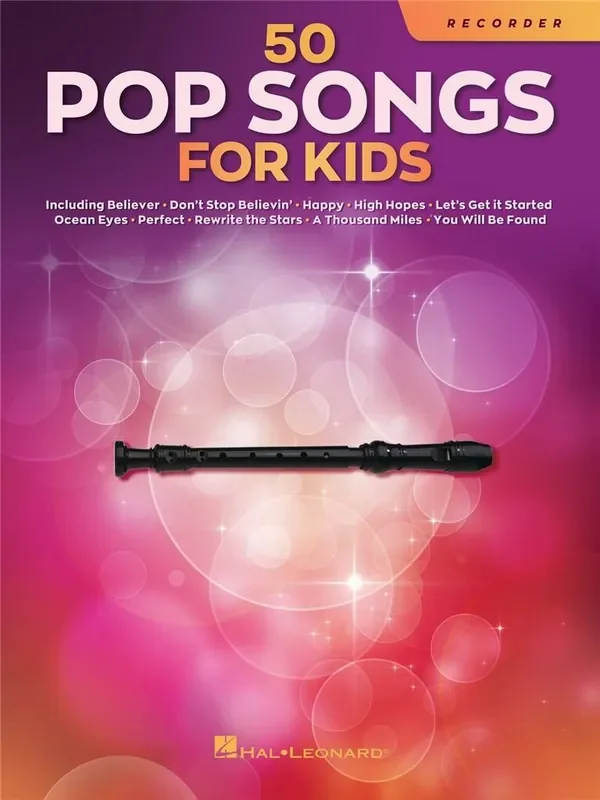 50 Pop Songs for Kids Blockflöte