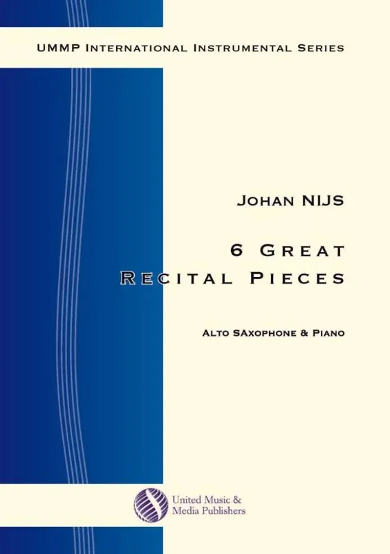 6 Great Recital Pieces for Alto Saxophone & Piano Saxophon