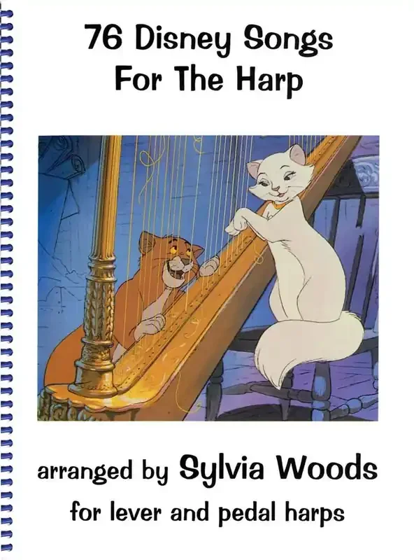 76 Disney Songs for the Harp Harfe Solo