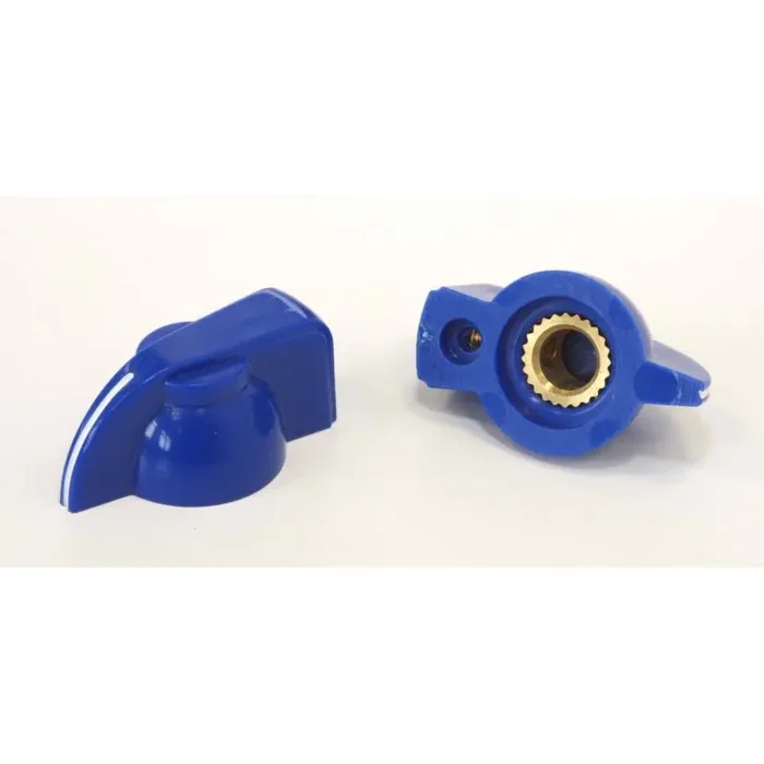 „Pointer“ Knob, for Fender Amps, blue
