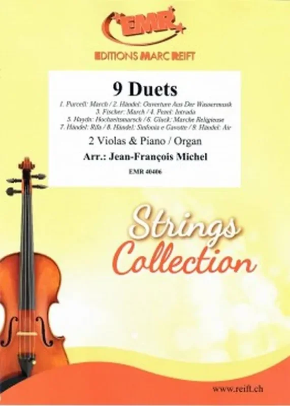 9 Duets (Arr. Jean-François Michel) Streichensemble