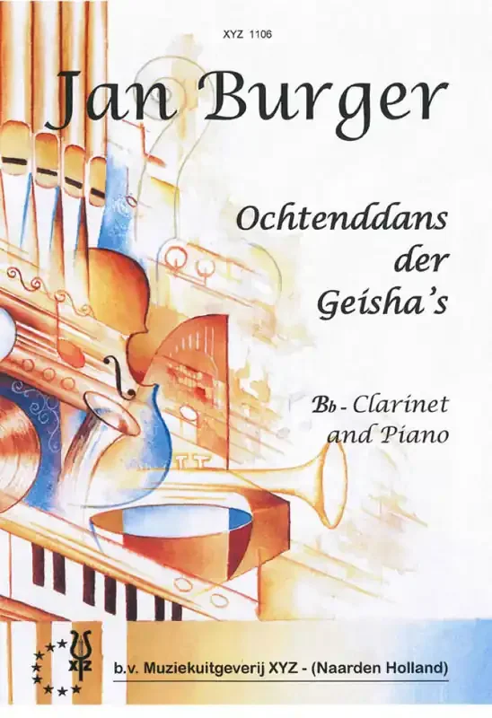 A. Burger Ochtenddans Der Geisha‘s Klarinette mit Begleitung
