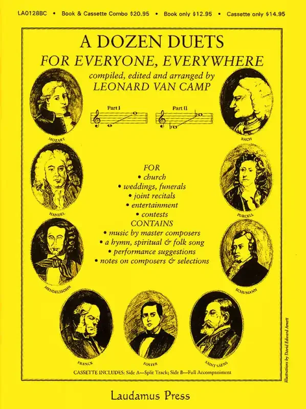A Dozen Duets – Vocal Duets (Arr. Leonard Van Camp) Gesang Duett