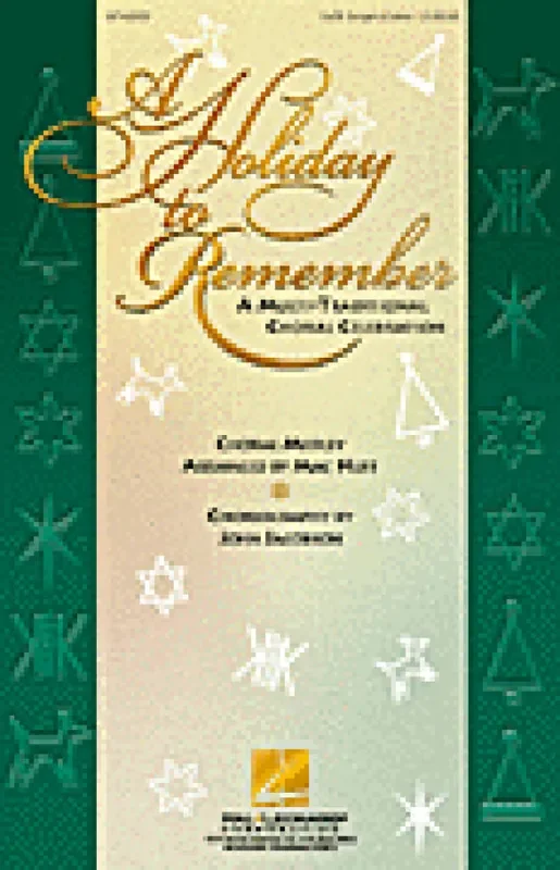 A Holiday to Remember (Medley) (Arr. Mac Huff) Gemischter Chor mit Begleitung