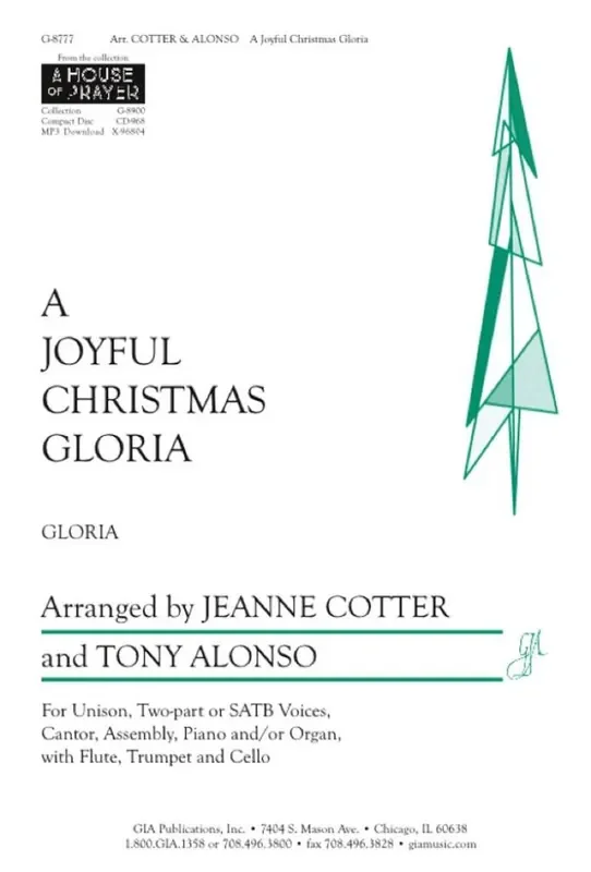A Joyful Christmas Gloria – Instrument edition (Arr. Tony Alonso) Gemischter Chor mit Ensemble