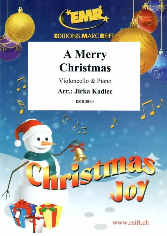 A Merry Christmas (Arr. Jirka Kadlec) Cello mit Begleitung