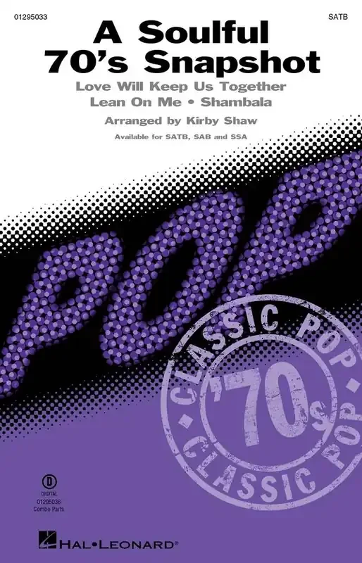 A Soulful 70‘s Snapshot (Arr. Kirby Shaw) Gemischter Chor mit Begleitung