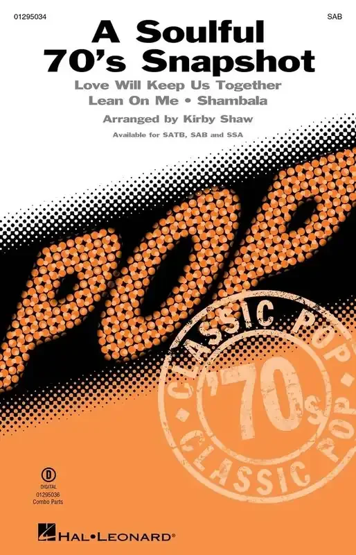 A Soulful 70‘s Snapshot (Arr. Kirby Shaw) Gemischter Chor mit Begleitung