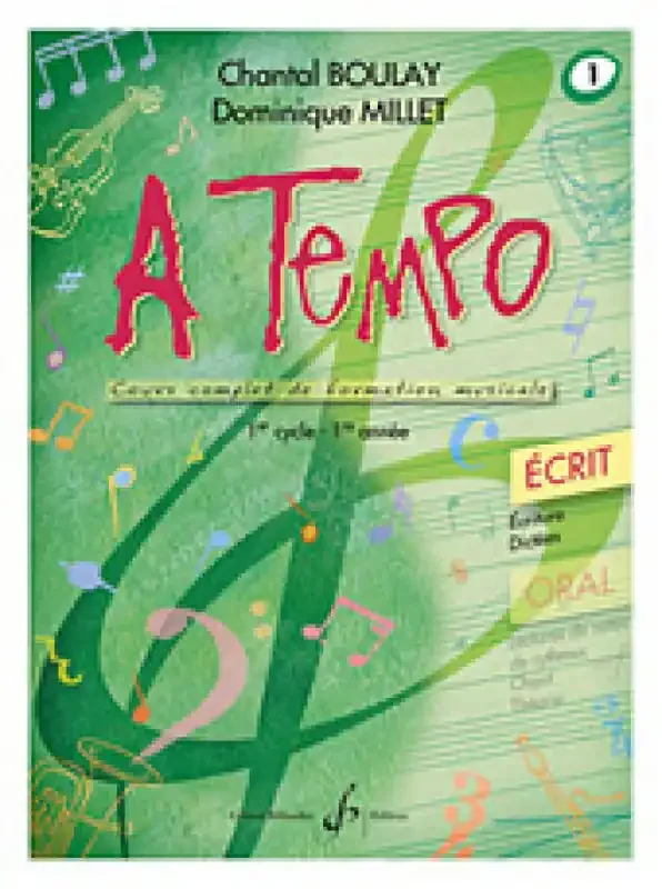 A Tempo – Partie Ecrite – Volume 1