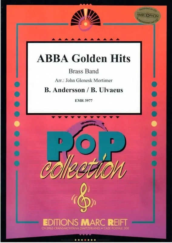 ABBA ABBA Golden Hits (Arr. John Glenesk Mortimer) Brass Band