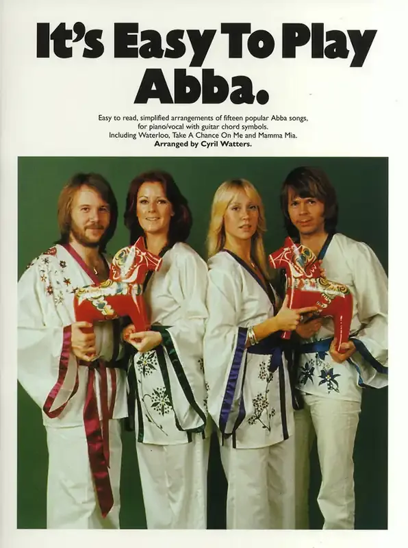 ABBA It‘s Easy To Play Abba Klavier Solo