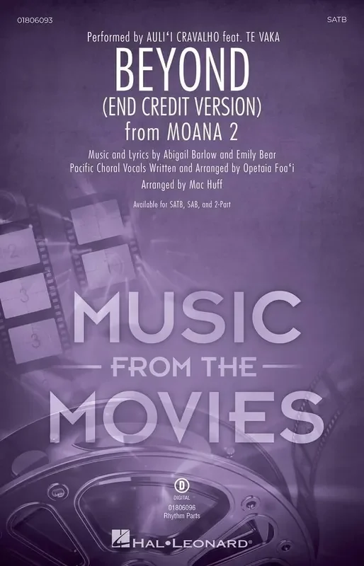 Abigail Barlow Beyond (End Credit Version) (Arr. Mac Huff) Gemischter Chor mit Begleitung