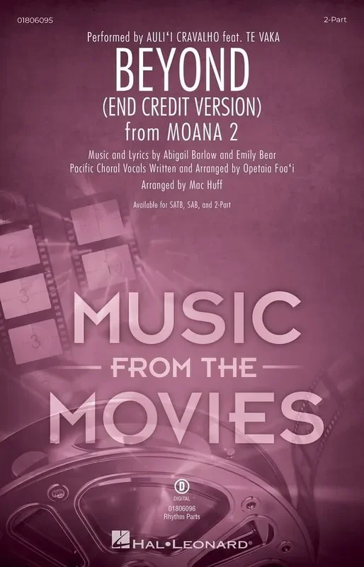 Abigail Barlow Beyond (End Credit Version) (Arr. Mac Huff) Gemischter Chor mit Begleitung