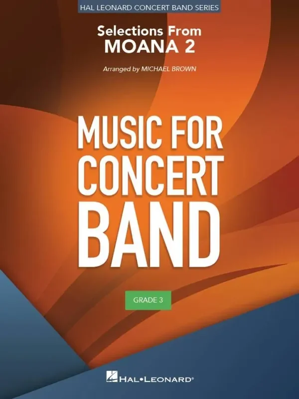 Abigail Barlow Selections from Moana 2 (Arr. Michael Brown) Blasorchester