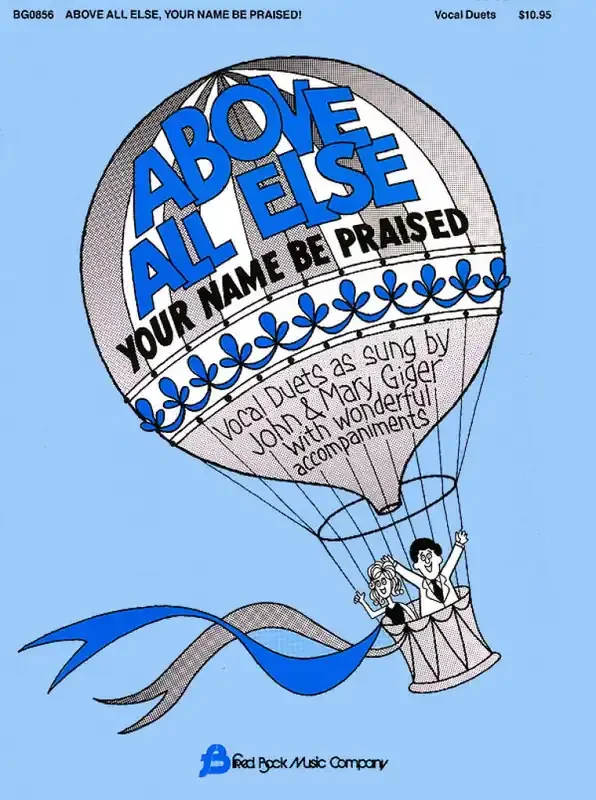 Above All Else Vocal Collection Gesang Solo