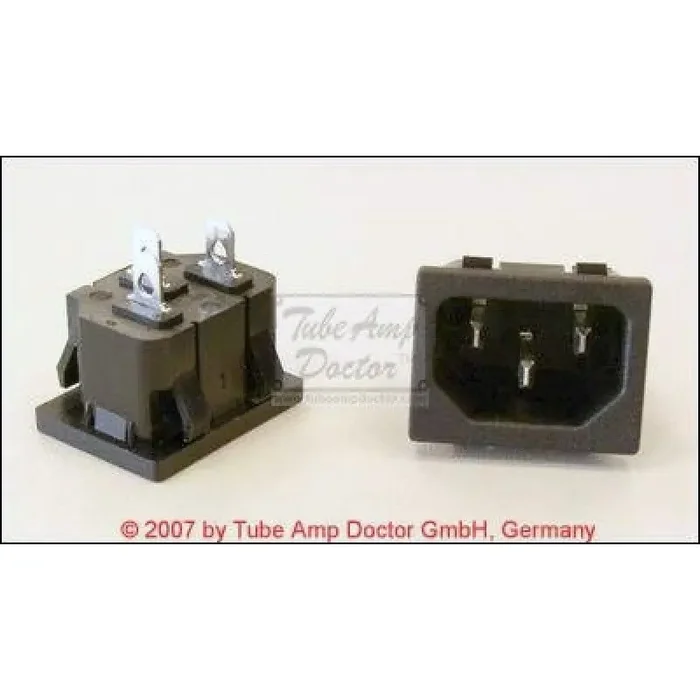 AC-Chassisjack IEC-style, for all Plexi Style chas