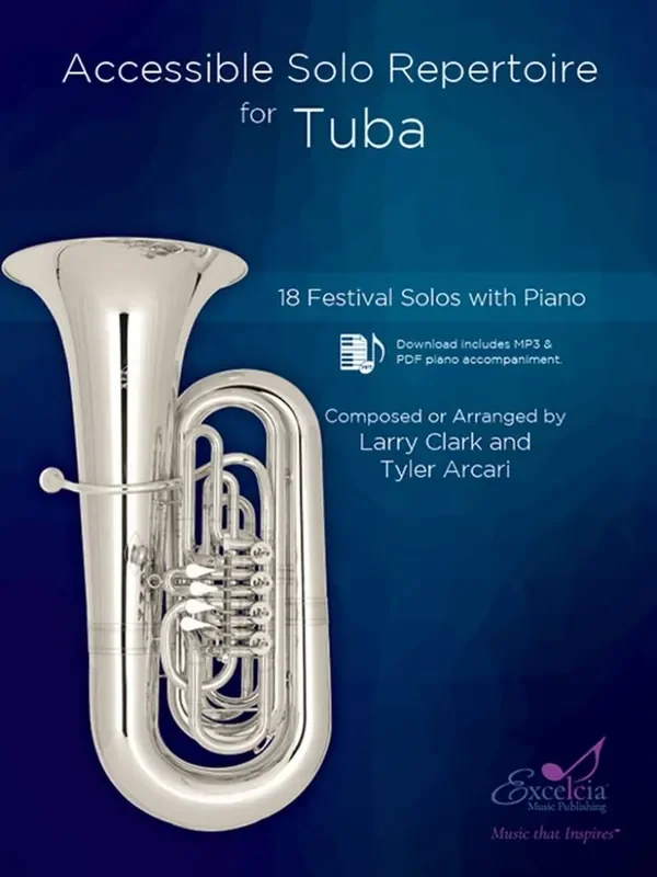Accessible Solo Repertoire for Tuba (Arr. Larry Clark) Tuba mit Begleitung