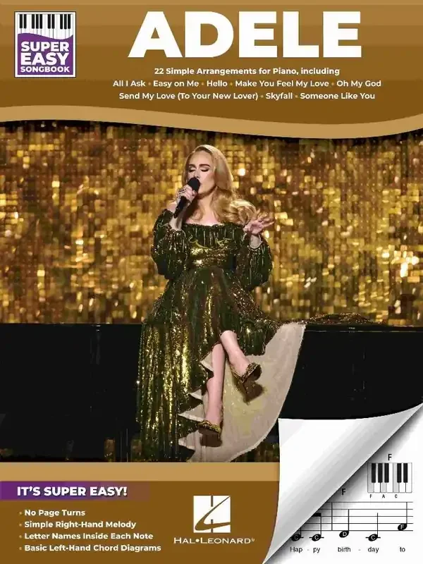 Adele Adele – Super Easy Songbook Klavier Solo