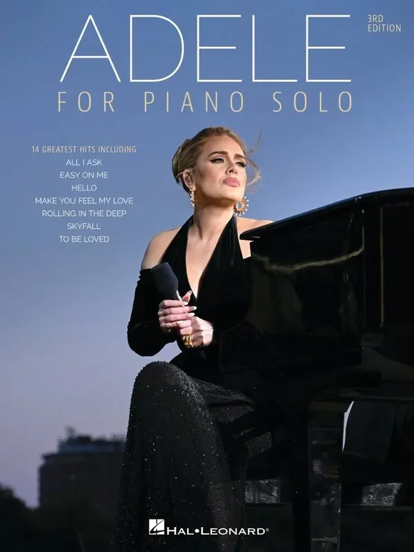 Adele Adele for Piano Solo – 3rd Edition Klavier Solo